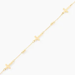 Bracelet Cruza Or Jaune