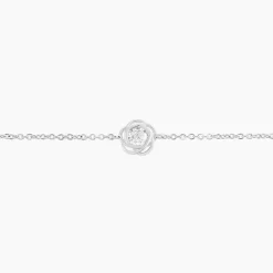 Bracelet Cyllene Argent Blanc Oxyde De Zirconium
