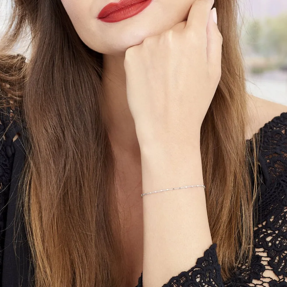 Bracelet Danael Argent Blanc