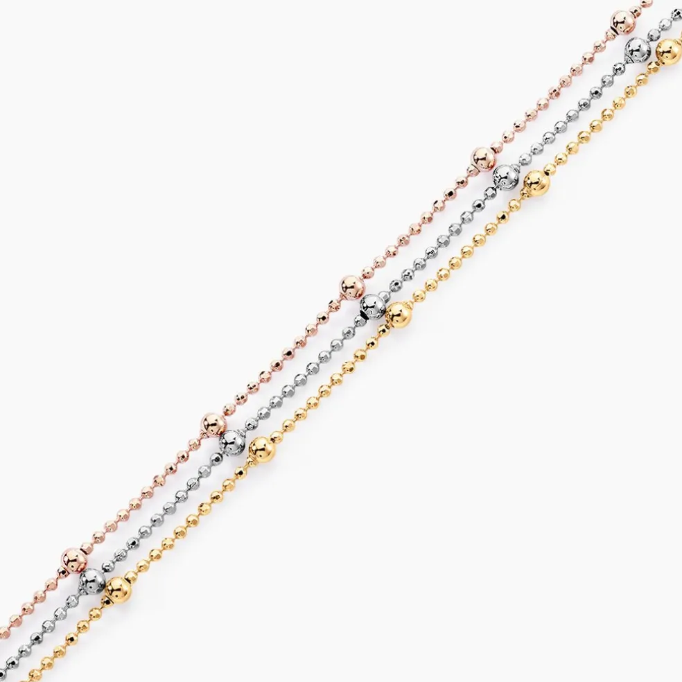 Bracelet Daralea Argent Tricolore