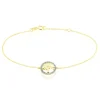 Bracelet Darell Or Jaune Oxyde De Zirconium