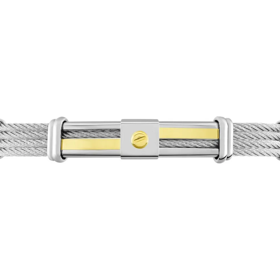 Bracelet Davilia Or Acier Bicolore