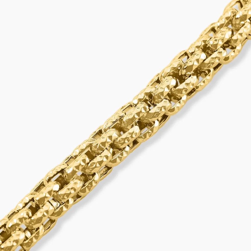 Bracelet Debbie Acier Jaune