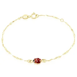 Bracelet Deena Or Jaune Oxyde De Zirconium