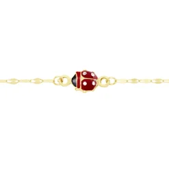 Bracelet Deena Or Jaune Oxyde De Zirconium