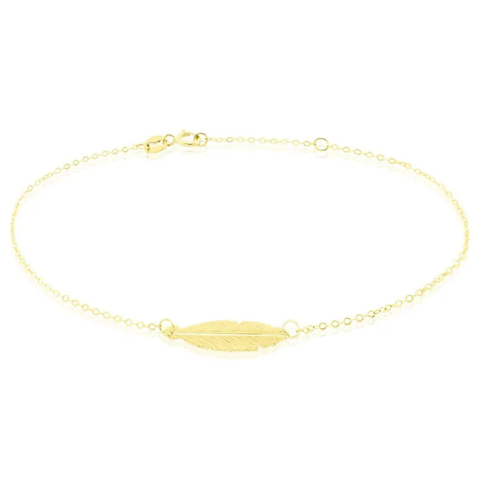 Bracelet Delphinium Or Jaune
