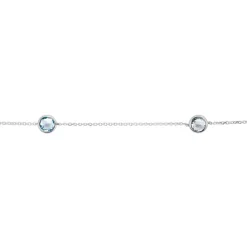 Bracelet Dennis Or Blanc Topaze
