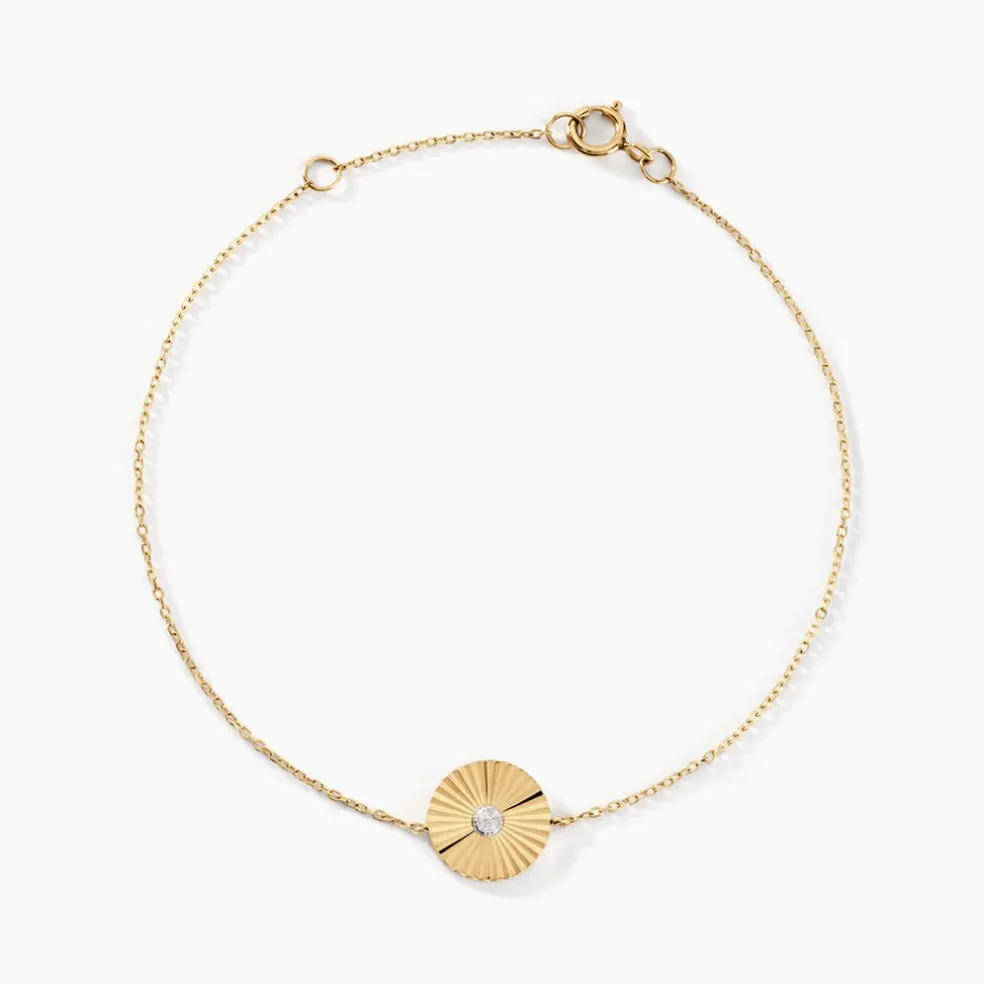 Bracelet Diamantae Or Jaune Diamant
