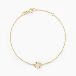 Bracelet Eclats Solaires Or Jaune