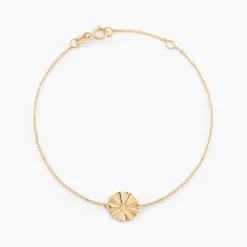 Bracelet Eclats Solaires Or Jaune