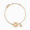 Bracelet Edythe Plaqué Or Jaune Oxyde De Zirconium