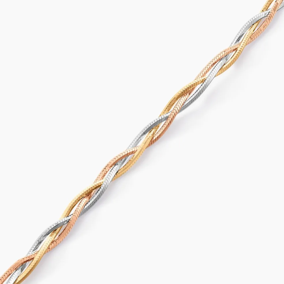 Bracelet Eira Argent Tricolore