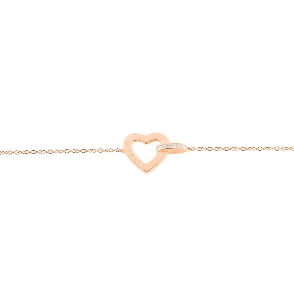 Bracelet Elanda Argent Rose Oxyde De Zirconium