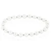 Bracelet Elastiqué Argent Sidel Perles De Culture