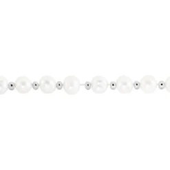 Bracelet Elastiqué Argent Sidel Perles De Culture