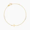 Bracelet Elsabeth Or Jaune Perle De Culture