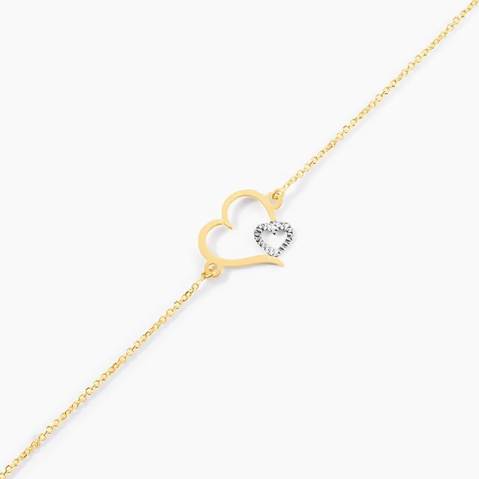 Bracelet Estello Or Bicolore