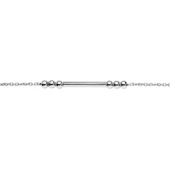 Bracelet Eucleia Argent Blanc