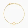 Bracelet Fino Acier Jaune
