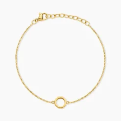 Bracelet Fino Acier Jaune