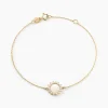 Bracelet Flurry Or Jaune Oxyde De Zirconium