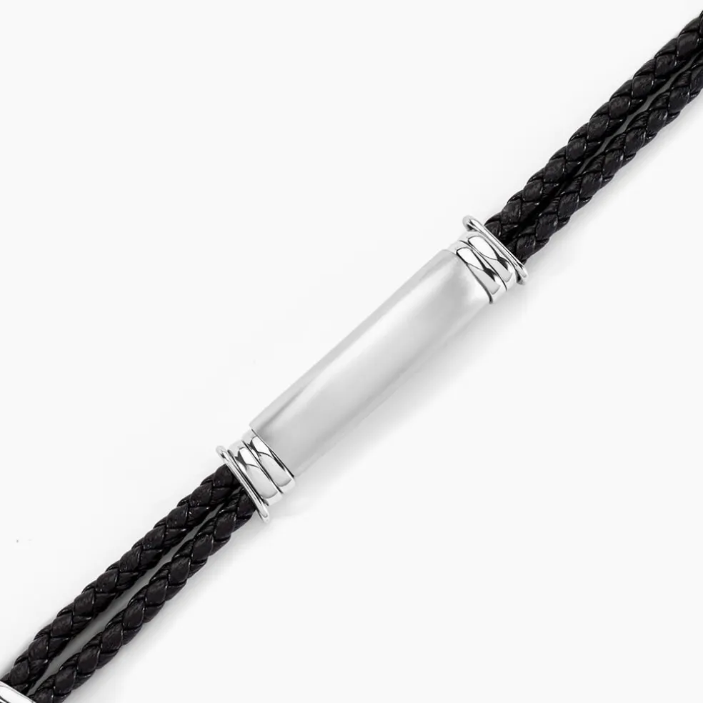 Bracelet Gaetan Acier Blanc