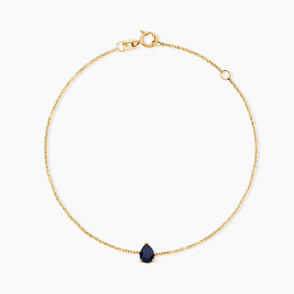 Bracelet Gathbiyya Or Jaune Saphir