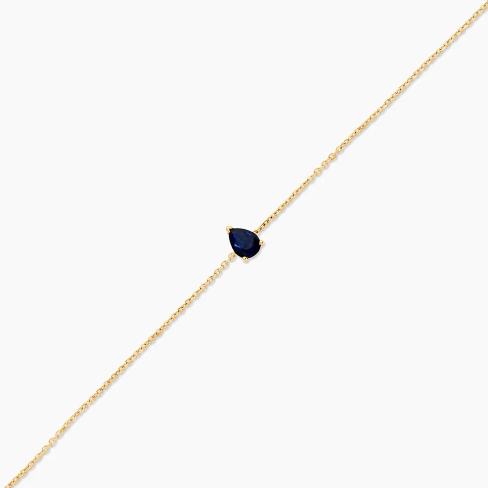 Bracelet Gathbiyya Or Jaune Saphir