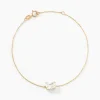 Bracelet Gatsby Or Jaune Oxyde De Zirconium