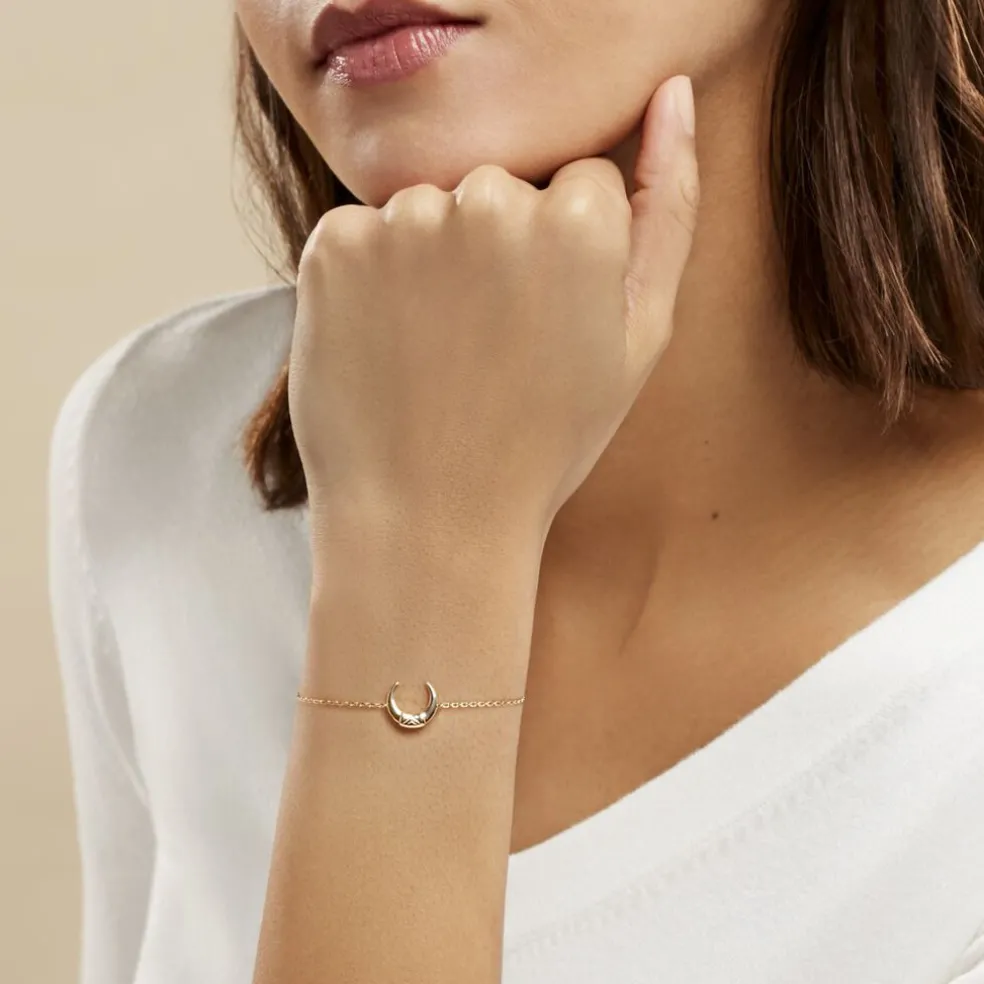 Bracelet Ginia Plaqué Or Jaune