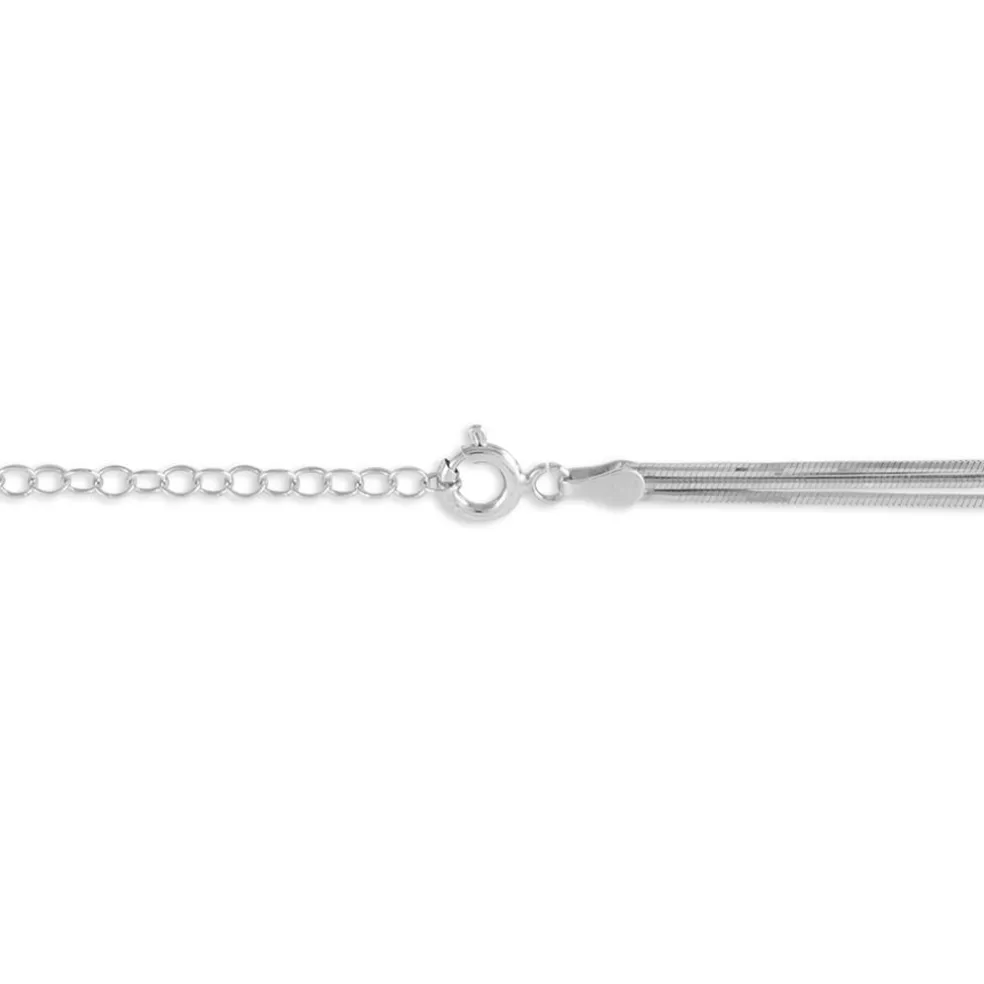 Bracelet Giorgia Argent Blanc