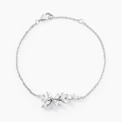 Bracelet Glow Up Argent Blanc Oxyde De Zirconium