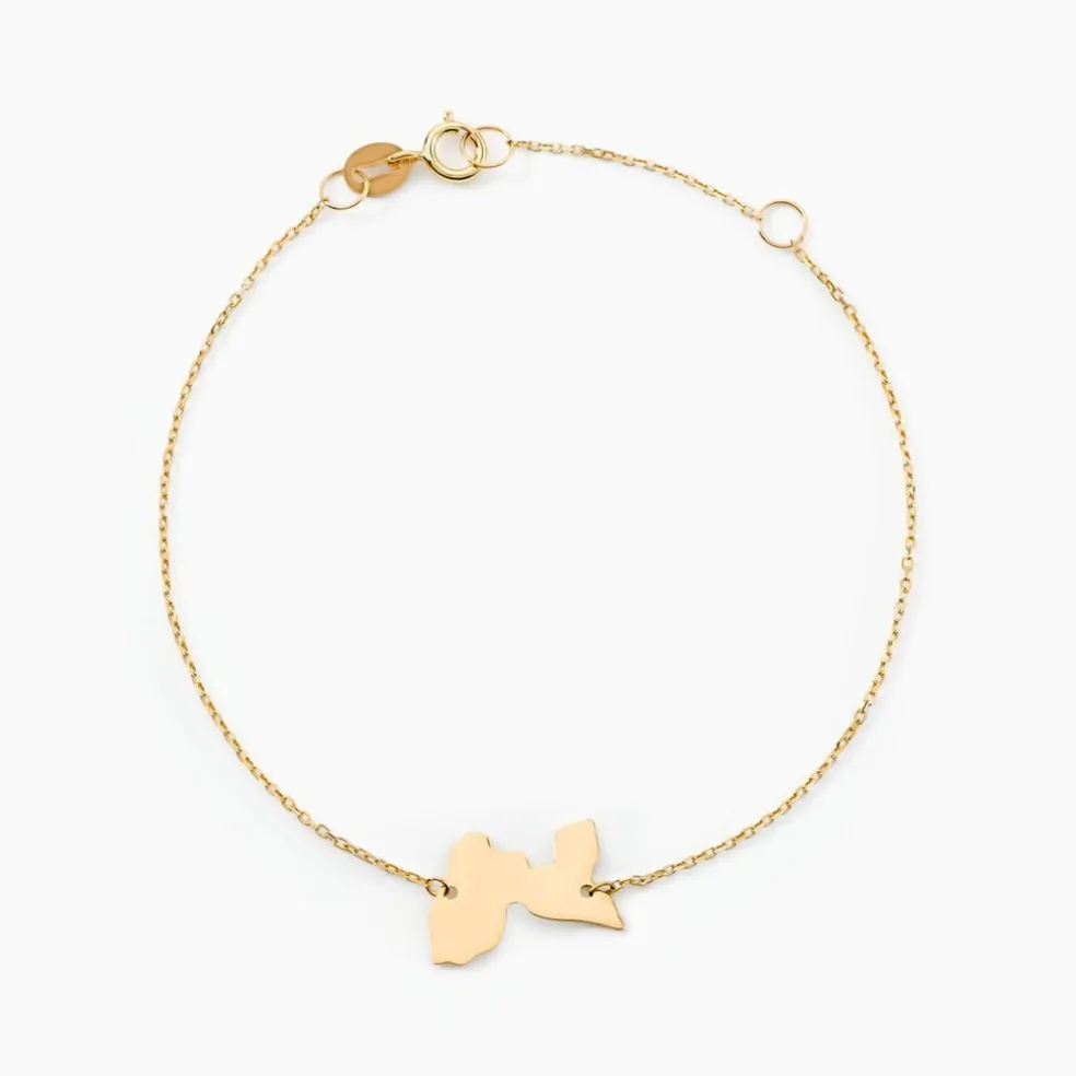 Bracelet Gwada Or Jaune