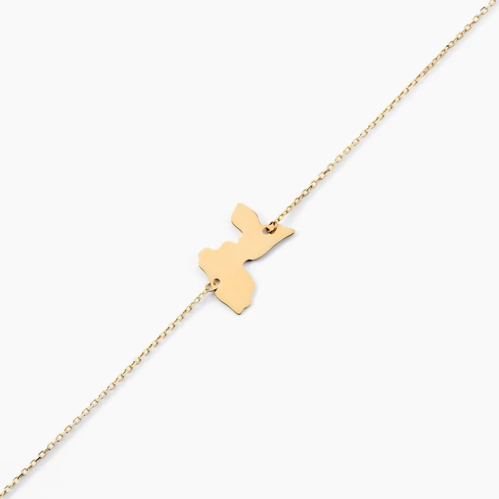 Bracelet Gwada Or Jaune