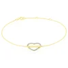 Bracelet Gyula Or Jaune Oxyde De Zirconium