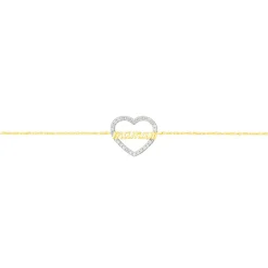 Bracelet Gyula Or Jaune Oxyde De Zirconium