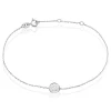Bracelet Hajila Or Blanc Diamant