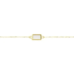 Bracelet Hallie Or Jaune Nacre