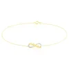 Bracelet Heimdall Or Jaune Oxyde De Zirconium