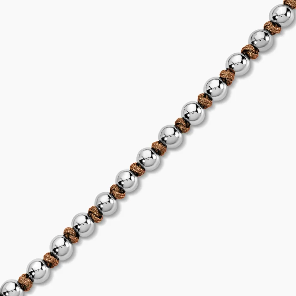 Bracelet Henrik Acier Blanc