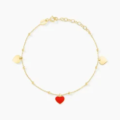 Bracelet Hinde Argent Jaune