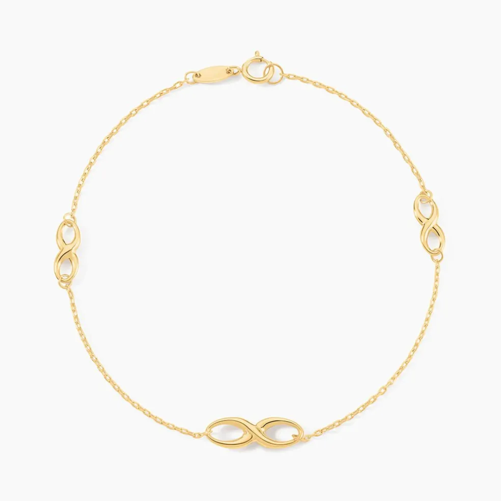 Bracelet Hirsh Or Jaune