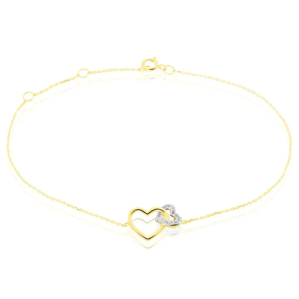 Bracelet Humberta Or Jaune Diamant