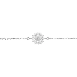 Bracelet Hyelana Argent Blanc Oxyde De Zirconium