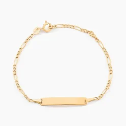Bracelet Identité Bébé Bartolomee Or Jaune