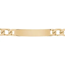 Bracelet Identité Bixente Plaqué Or Jaune