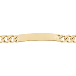 Bracelet Identité Clement Plaqué Or Jaune