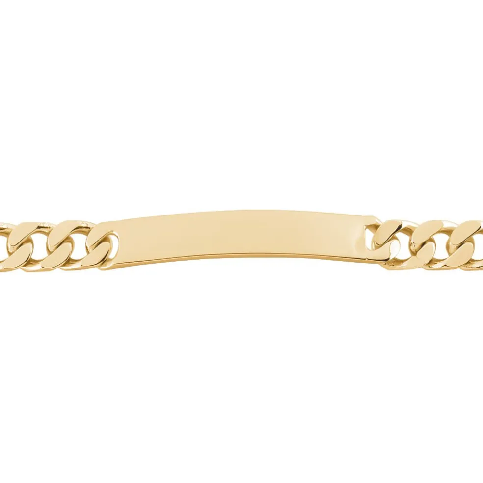 Bracelet Identité Clement Plaqué Or Jaune