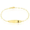 Bracelet Identité Eowyn Maille Fantaisie Or Jaune