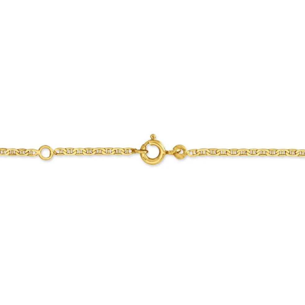Bracelet Identité Estella Maille Cheval Or Jaune
